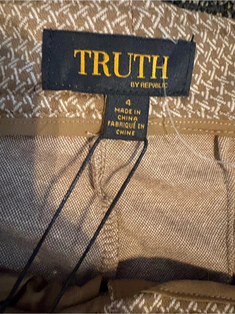 Truth men’s chinos